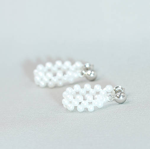 s v a d b a _ perličkové náušnice