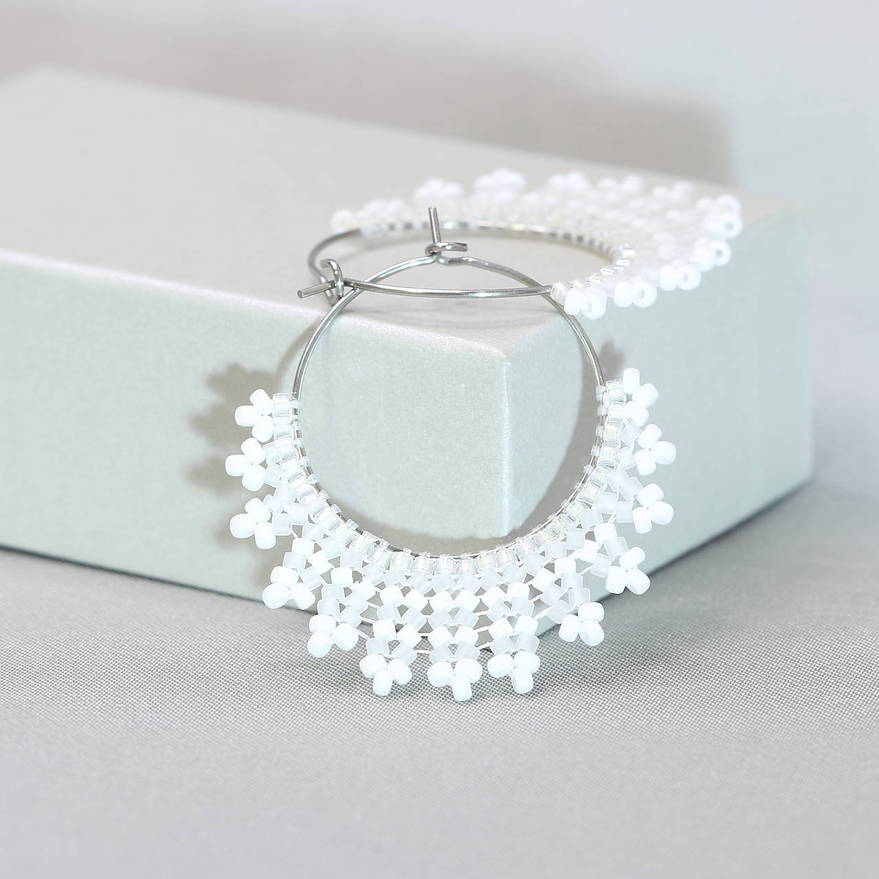 s v a d b a _ čipkové náušnice