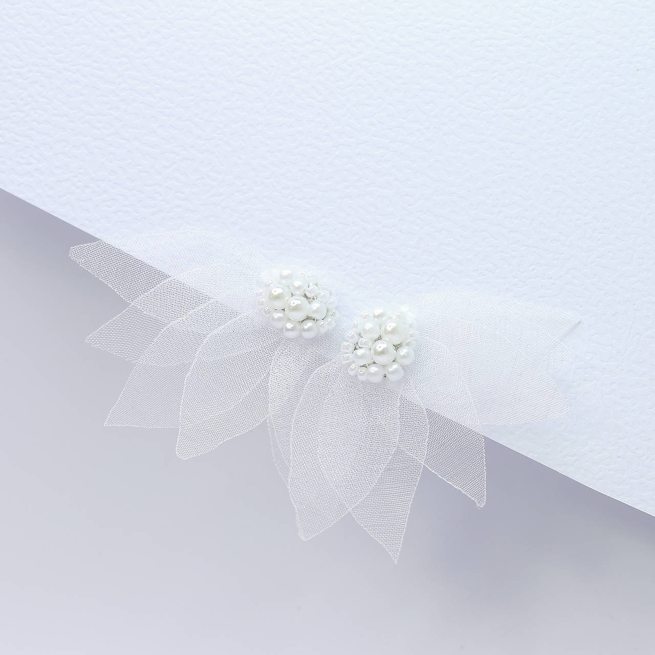 s v a d b a _ organzové náušnice