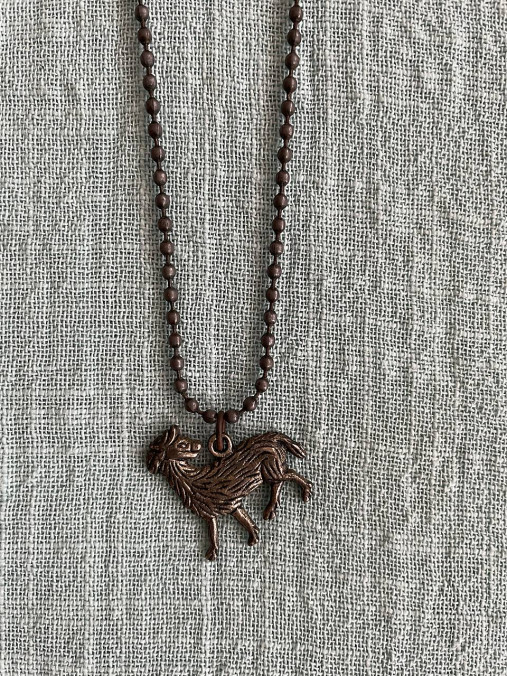 Náhrdelníky - Náhrdelník "Pračudesný tvor" - 18112203_