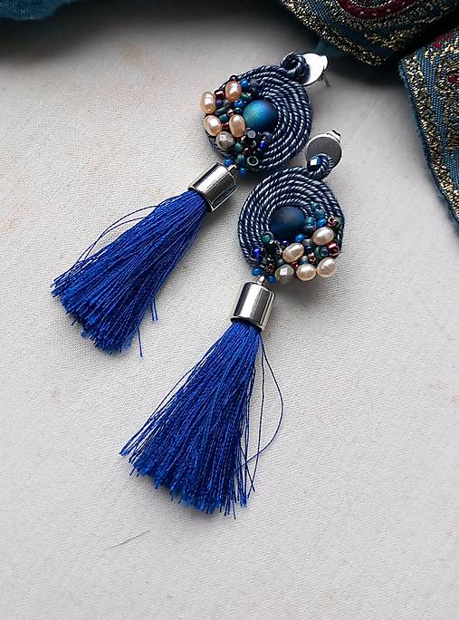 Náušnice - Kométa - 18111812_