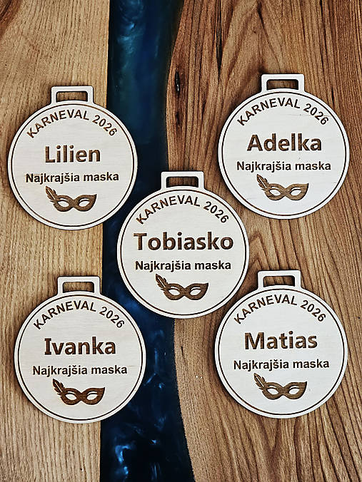 Dekorácie - Medaila 9cm + stuha - 18112721_