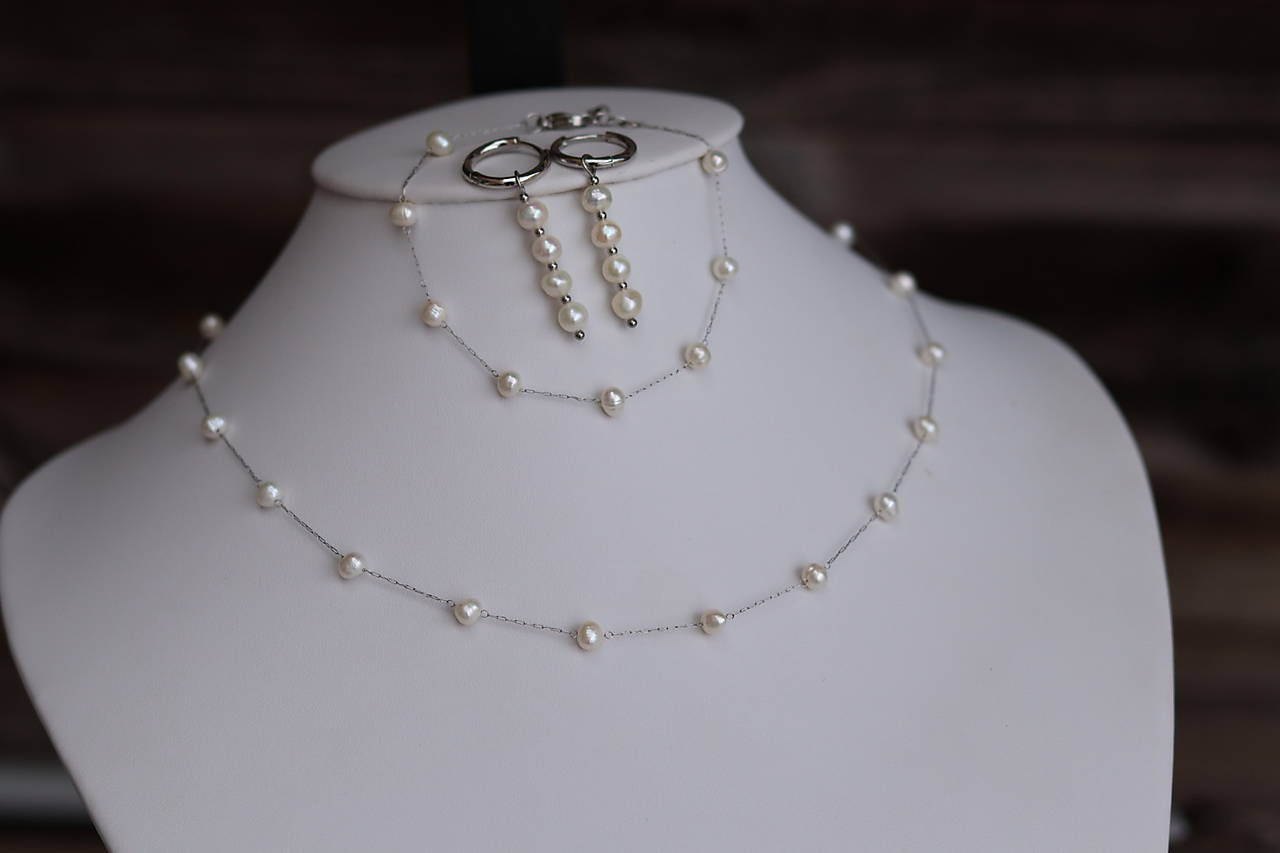 3- dielna perlová súprava