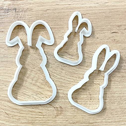 Príbory, varešky, pomôcky - Vykrajovačka veľkonočný zajačik / S005-E11 - 18111716_