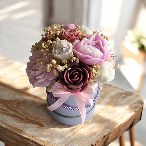 Vosková sójová kytica