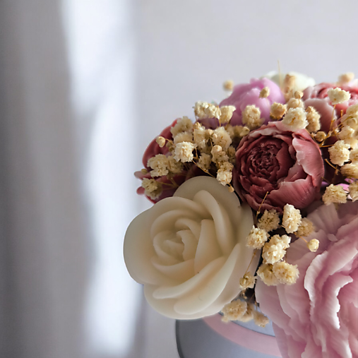 Vosková sójová kytica