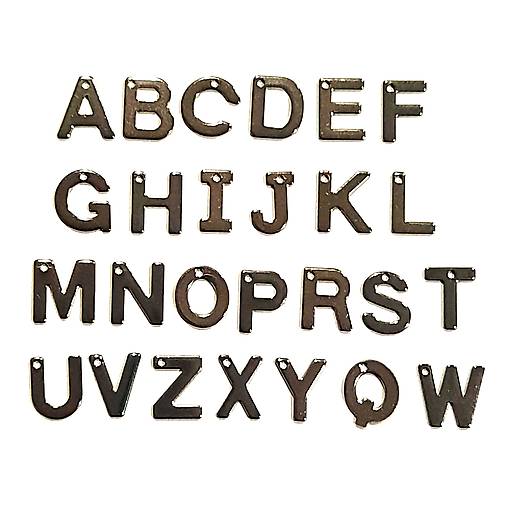 Náhrdelník s písmenom