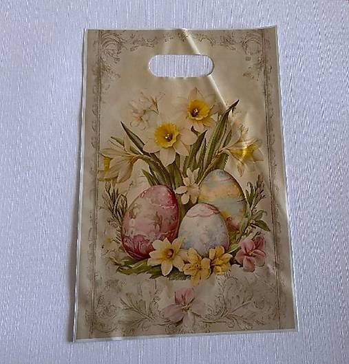 Obalový materiál - Veľkonočné vrecúško 16,5 x 25 cm (1ks) - 18114394_