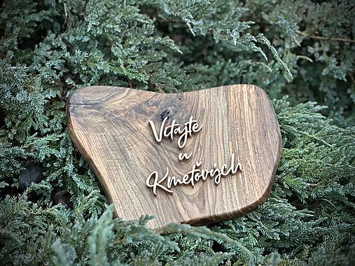 Dekorácie - Uvítacia tabuľka-Váš motív - 18115195_