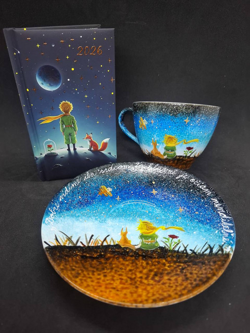 Nádoby - Limitovaná sada Malý princ - 18114767_