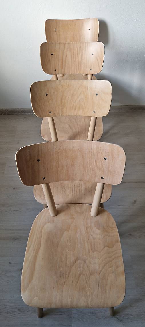 Nábytok - Stoličky Ton, Bystrice pod Hostýnem, socialistická stolička - 18114714_