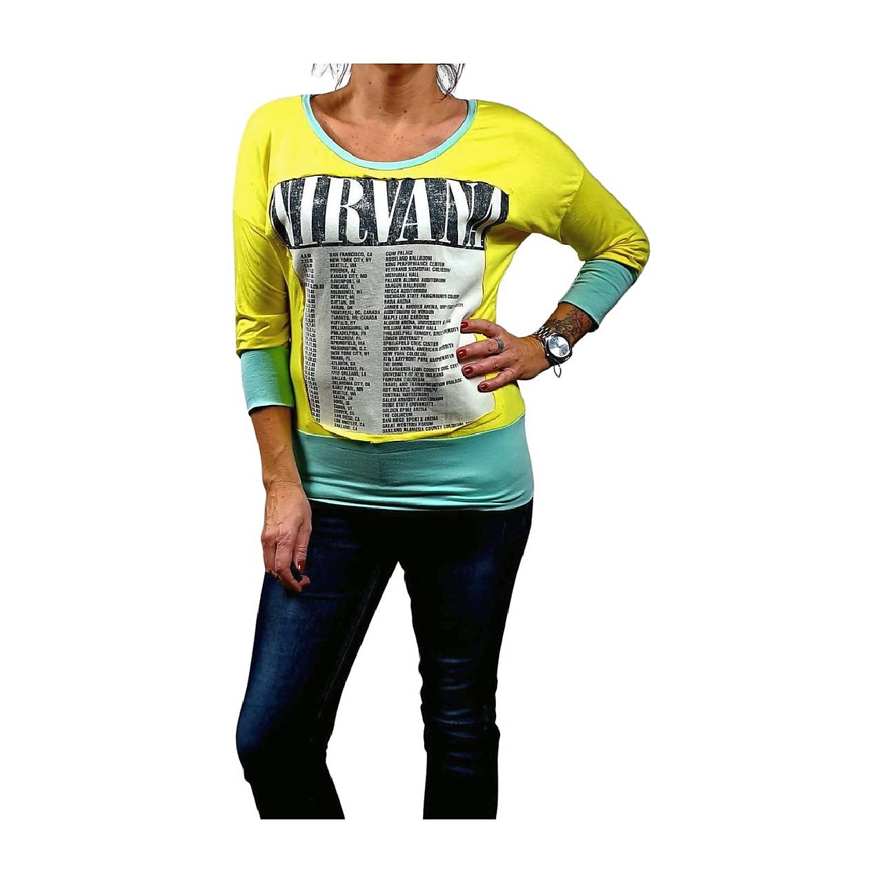 Žluté tričkoNirvana