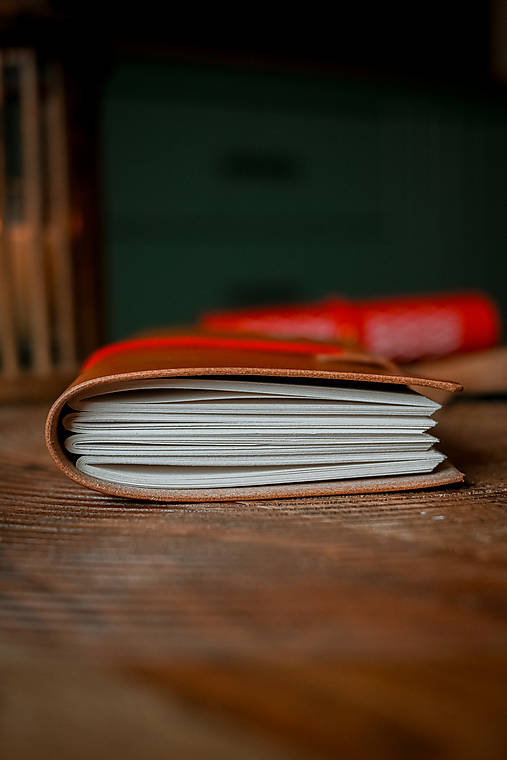 Kožený zápisník - Margarete