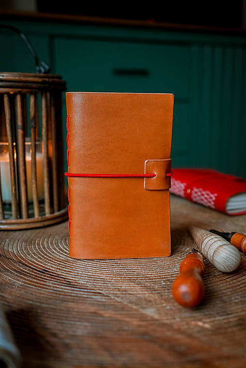 Kožený zápisník - Margarete