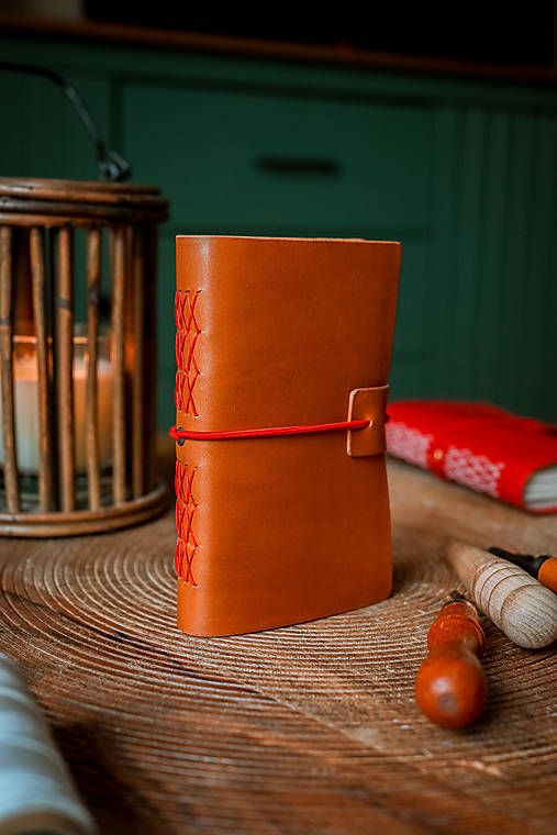 Kožený zápisník - Margarete