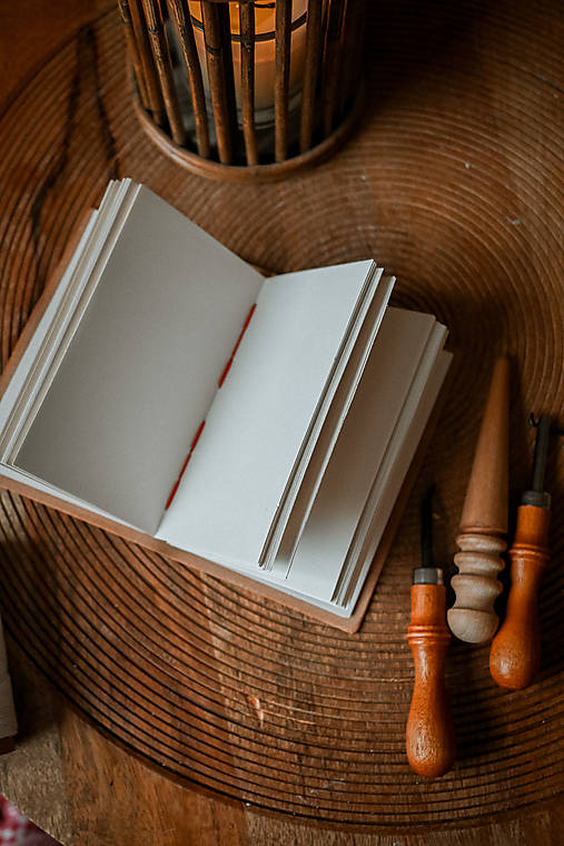 Kožený zápisník - Margarete