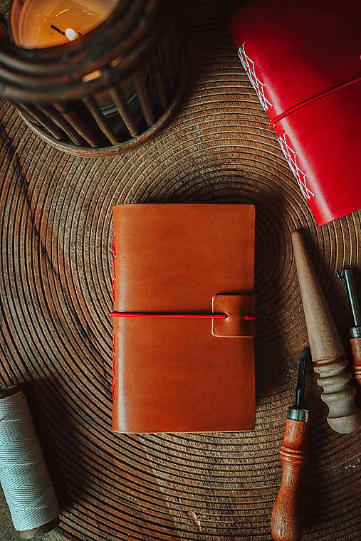 Kožený zápisník - Margarete