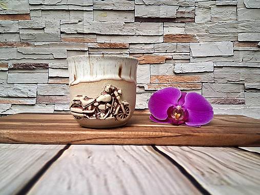 Nádoby - Šálka pre motoristov. - 18114821_