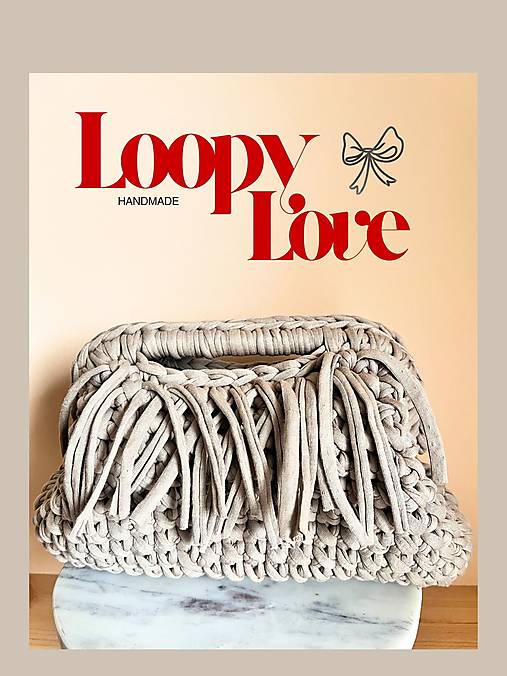 Kabelky - Háčkovaná kabelka Clutch - 18115196_