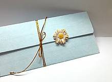 Papiernictvo - Darčeková obálka (na peniaze) ... kvetinka - 18117289_