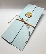 Papiernictvo - Darčeková obálka (na peniaze) ... kvetinka - 18117291_