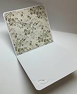 Papiernictvo - Blahoželanie / pohľadnica so srdiečkom z ruží ... - 18117347_