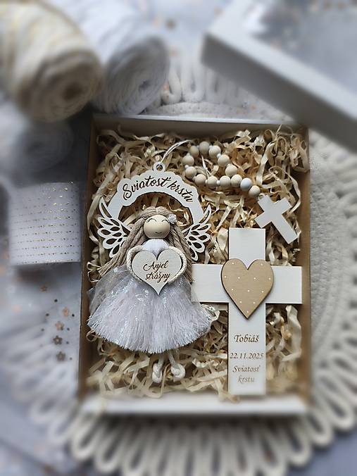 Dekorácie - Darček ku krstu - 18116536_