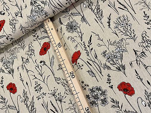 BAVLNA DEKOR / MAKY NA REŽNEJ BAVLNE