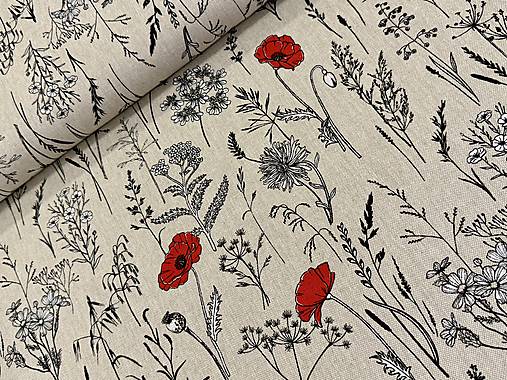 BAVLNA DEKOR / MAKY NA REŽNEJ BAVLNE