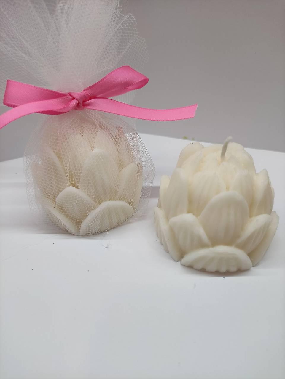 Sójová sviečka lotosový kvet