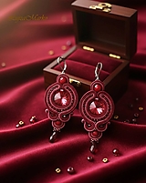 Náušnice - Arianna soutache náušnice  - 18117495_