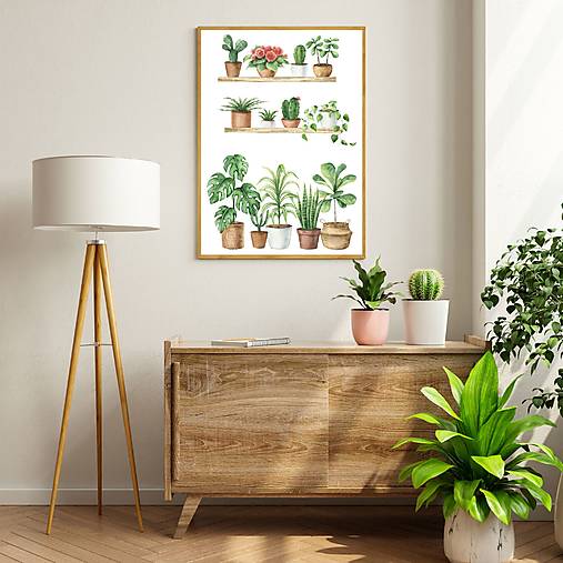 Grafika - Plagát Rastliny PDF - 18116167_