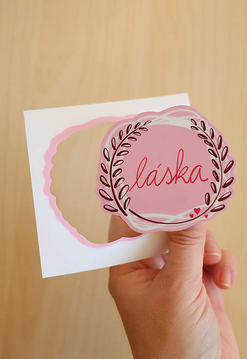 Samolepka - Láska 2