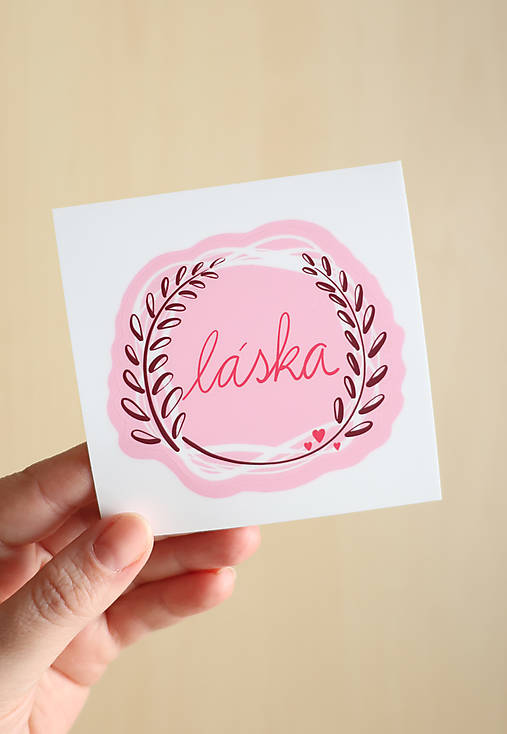 Samolepka - Láska 2