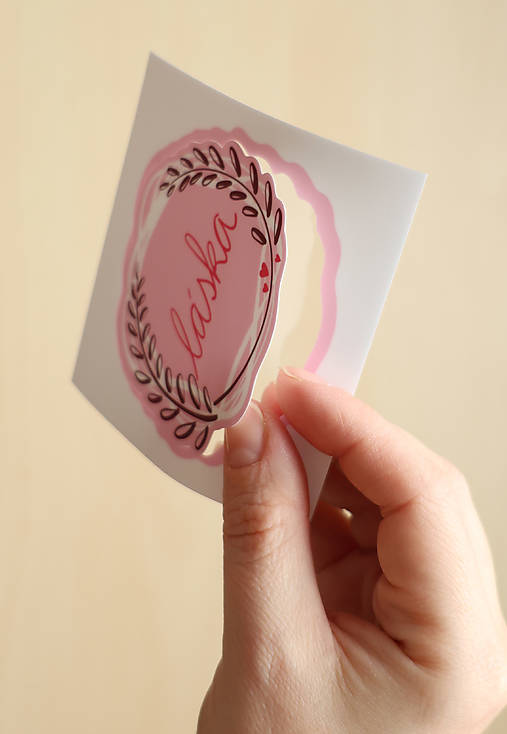 Samolepka - Láska 2