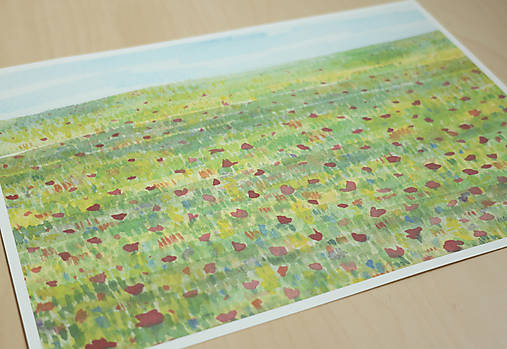 Print - Jarná lúka