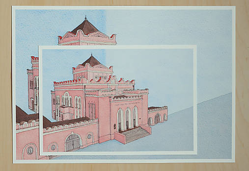 Print - Ortodoxná synagóga na Puškinovej ulici v Košiciach