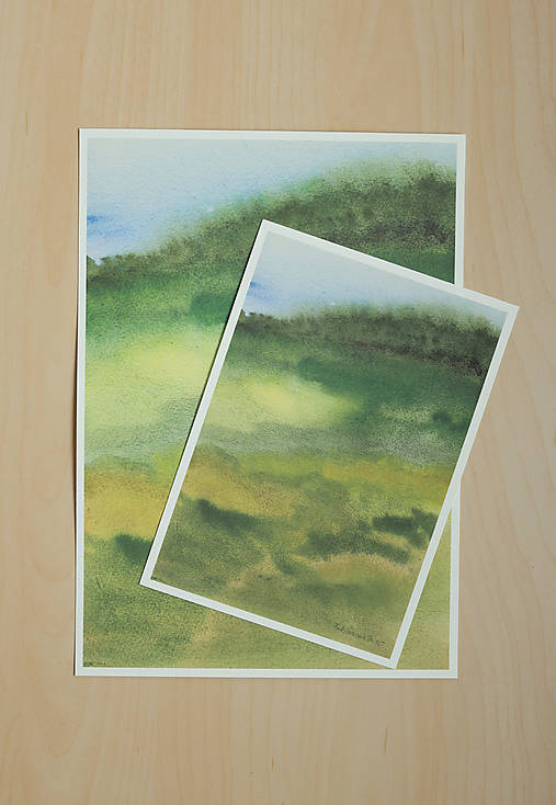 Print - Na veľkej zelenej lúke