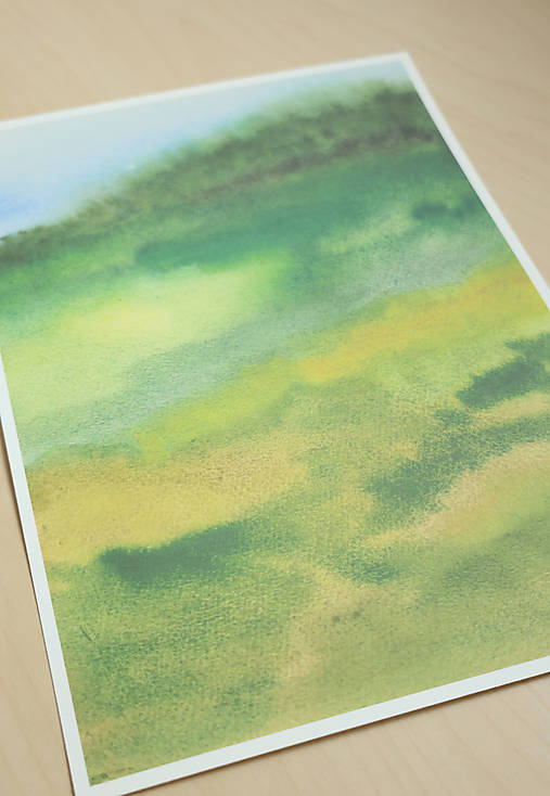 Print - Na veľkej zelenej lúke