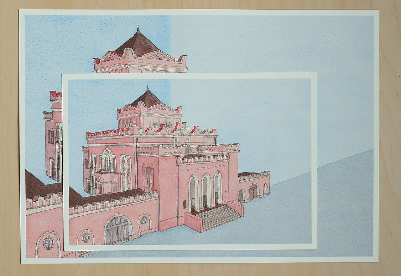 Print - Ortodoxná synagóga na Puškinovej ulici v Košiciach