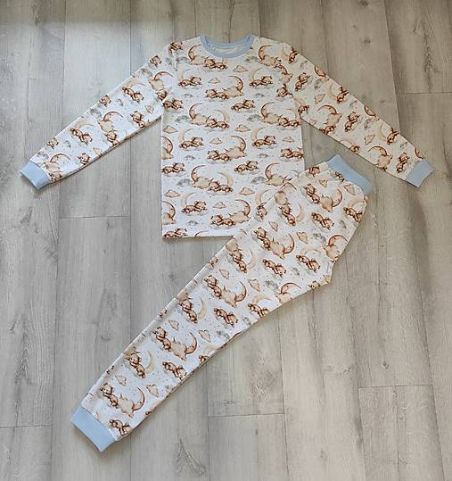 Nočná bielizeň - Detské pyžamo chlapčenské Macko - 18116747_