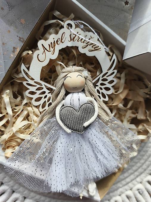 Dekorácie - Anjel strážny - 18118870_