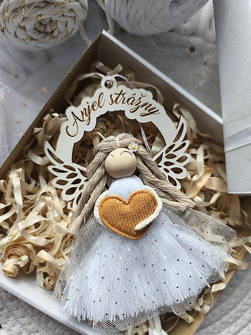 Dekorácie - Anjel strážny - 18118879_