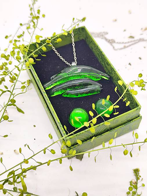 Súprava KARLA– náhrdelník a náušnice