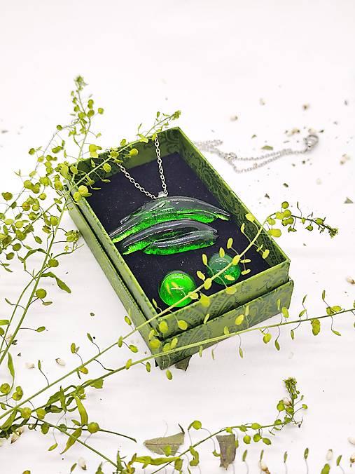 Súprava KARLA– náhrdelník a náušnice