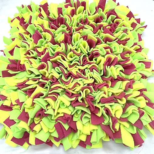 Pre zvieratá - Čuchací koberček EXTRA HUSTÝ 45x45cm - 18118672_