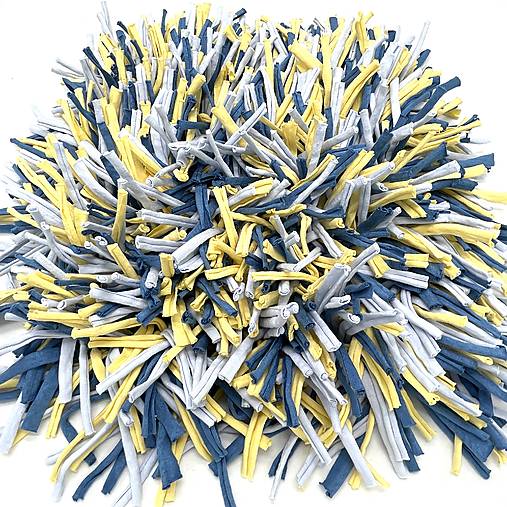 Pre zvieratá - Čuchací koberček BAVLNA 40x40cm - 18118675_