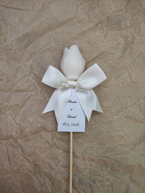 Sójová sviečka - darčeky pre svadobných hostí