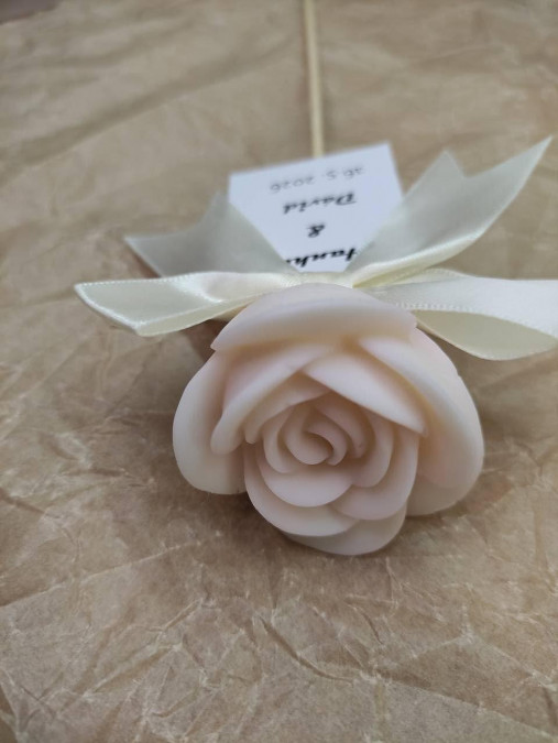 Sójová sviečka - darčeky pre svadobných hostí