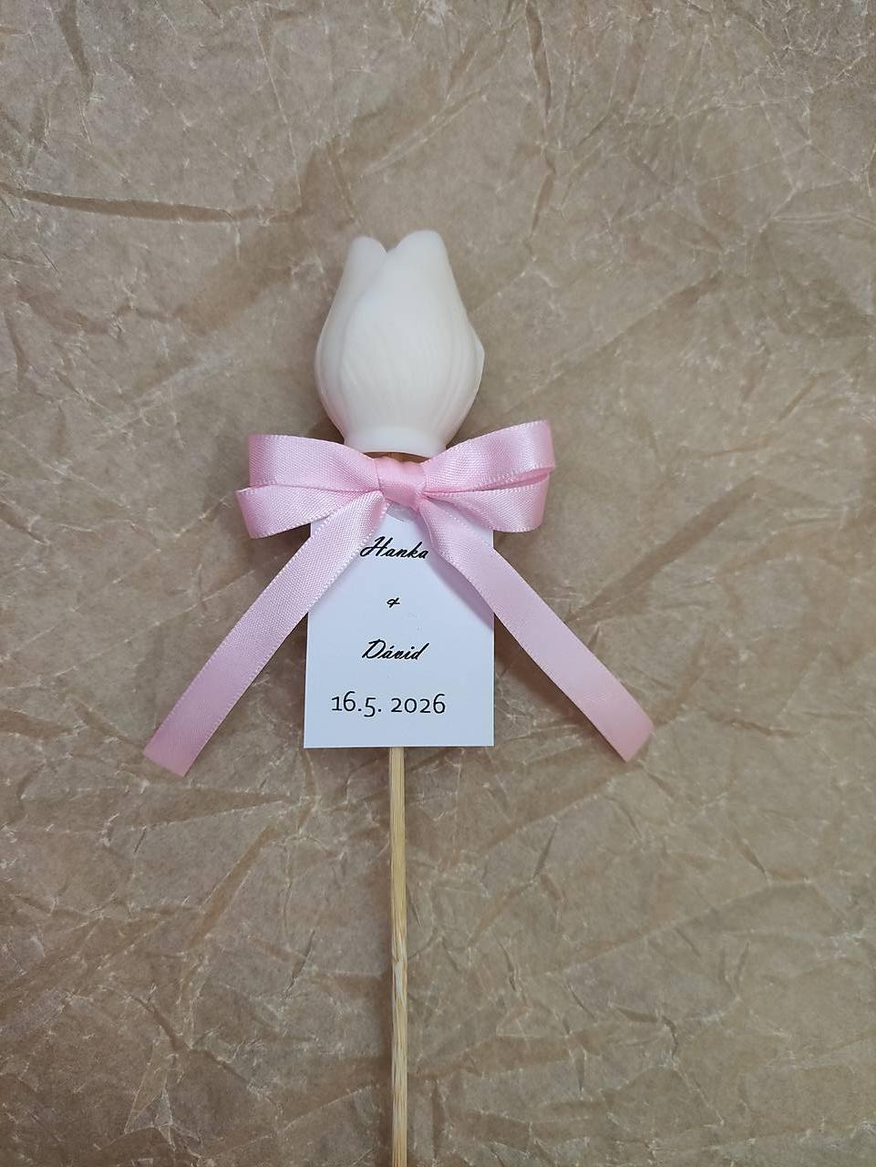 Sójová sviečka - darčeky pre svadobných hostí